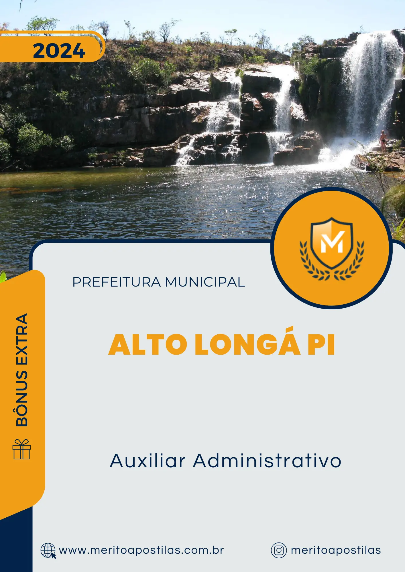 Apostila Auxiliar Administrativo Prefeitura Alto Longá PI 2024