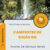 Apostila Auxiliar De Serviços Gerais Prefeitura de Campestre de Goiás GO 2024