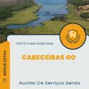 Apostila Auxiliar De Serviços Gerais Prefeitura de Cabeceiras GO 2024
