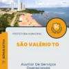 Apostila Auxiliar De Serviços Operacionais Prefeitura de São Valério TO 2024