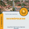Apostila Auxiliar Serviços Gerais Saúde Prefeitura de Davinópolis GO 2024