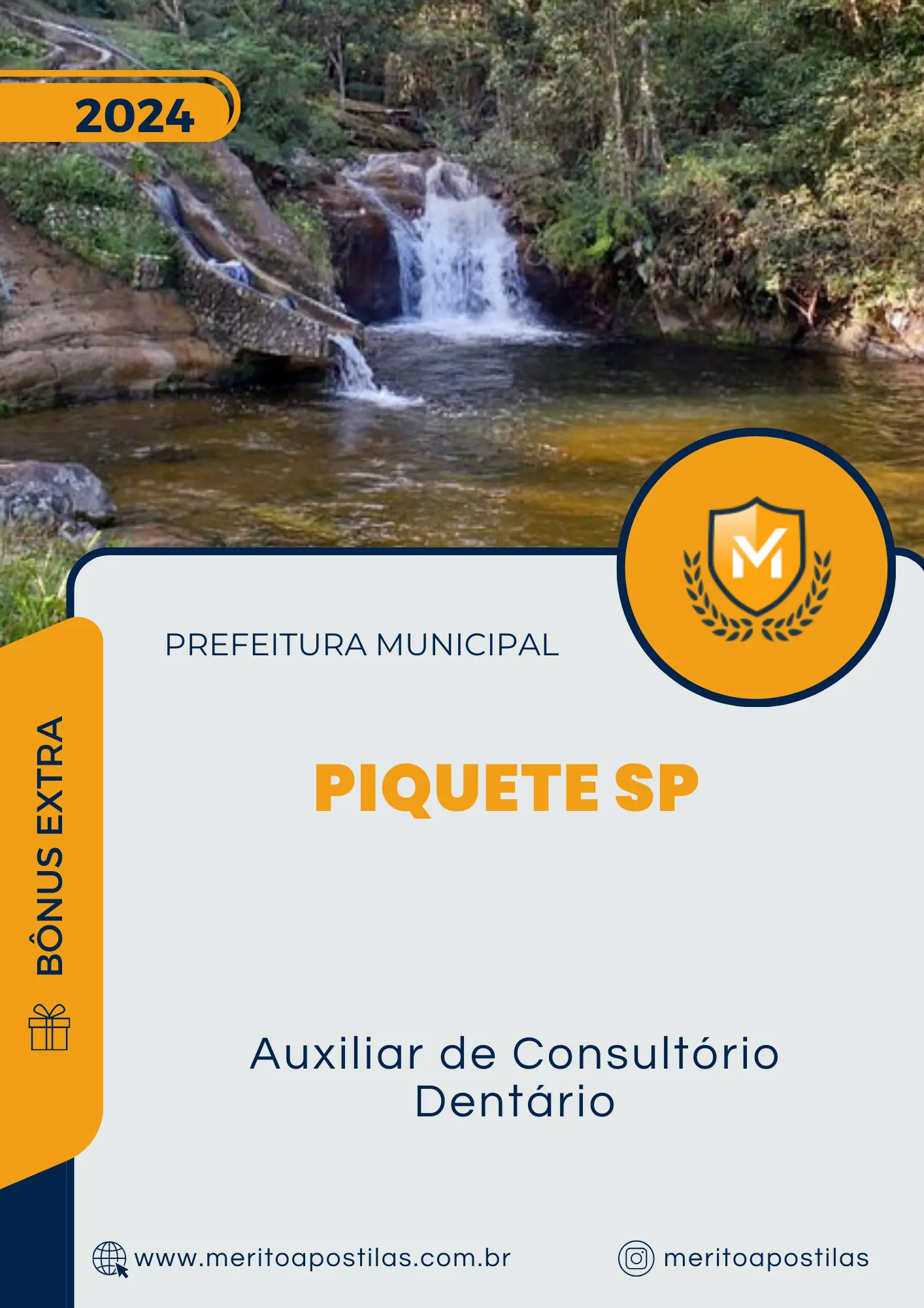 Apostila Auxiliar de Consultório Dentário Prefeitura de Piquete SP 2024