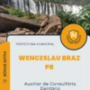 Apostila Auxiliar de Consultório Dentário Prefeitura de Wenceslau Braz PR 2024