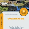 Apostila Auxiliar de Serviços Educacionais II Prefeitura Coqueiral MG 2024