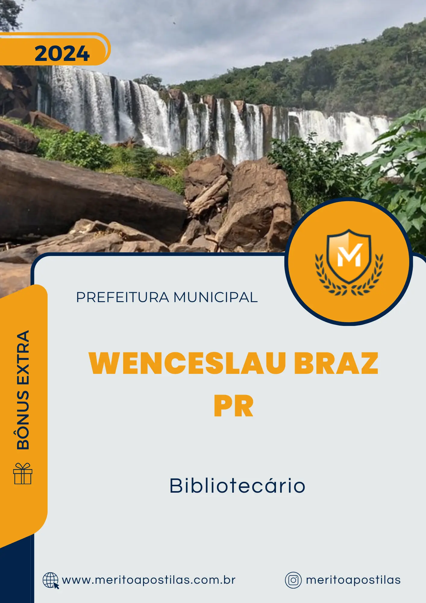 Apostila Bibliotecário Prefeitura de Wenceslau Braz PR 2024