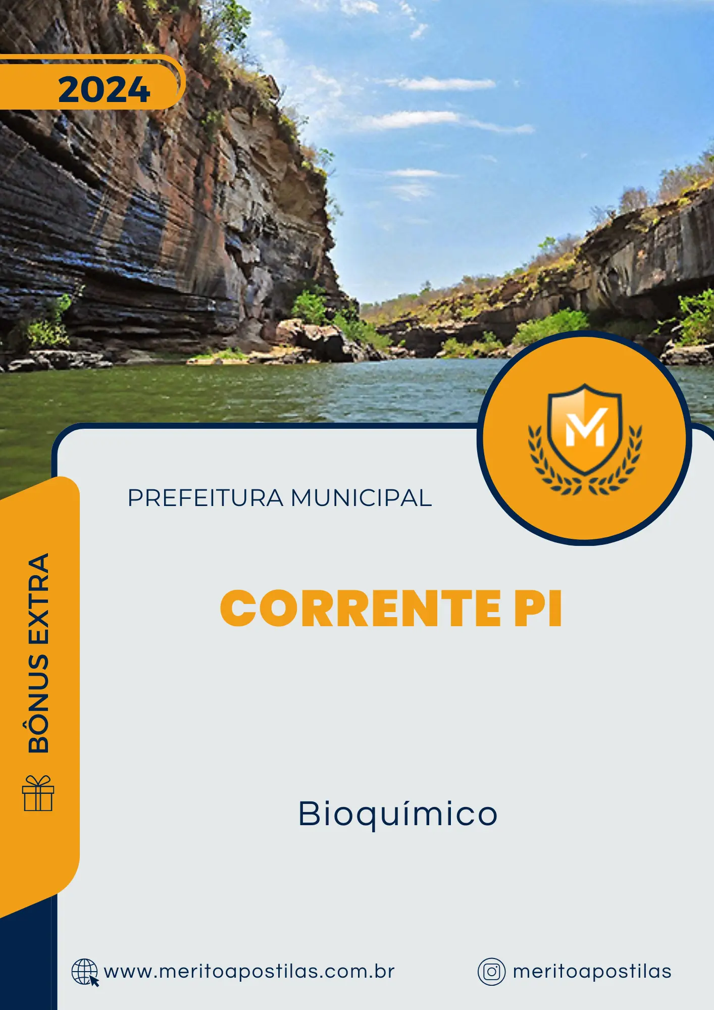 Apostila Bioquímico Prefeitura de Corrente PI 2024