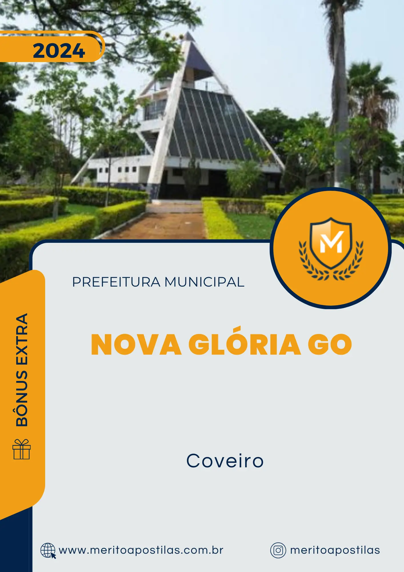 Apostila Coveiro Prefeitura de Nova Glória GO 2024