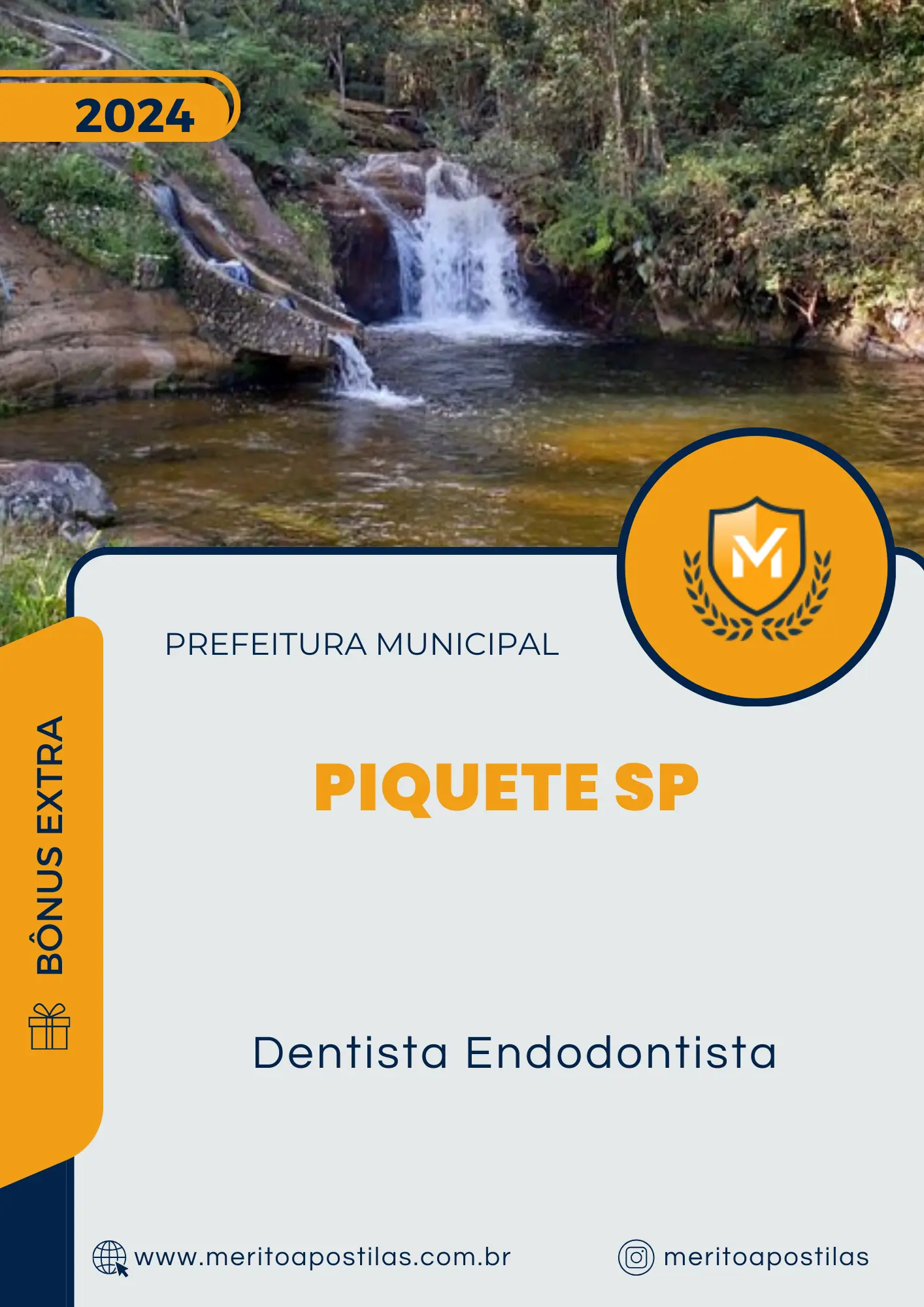 Apostila Dentista Endodontista Prefeitura de Piquete SP 2024