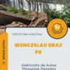 Apostila Eletricista de Autos Máquinas Pesadas Prefeitura de Wenceslau Braz PR 2024