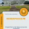 Apostila Engenheiro de Segurança do Trabalho Prefeitura de Guarapuava PR 2024