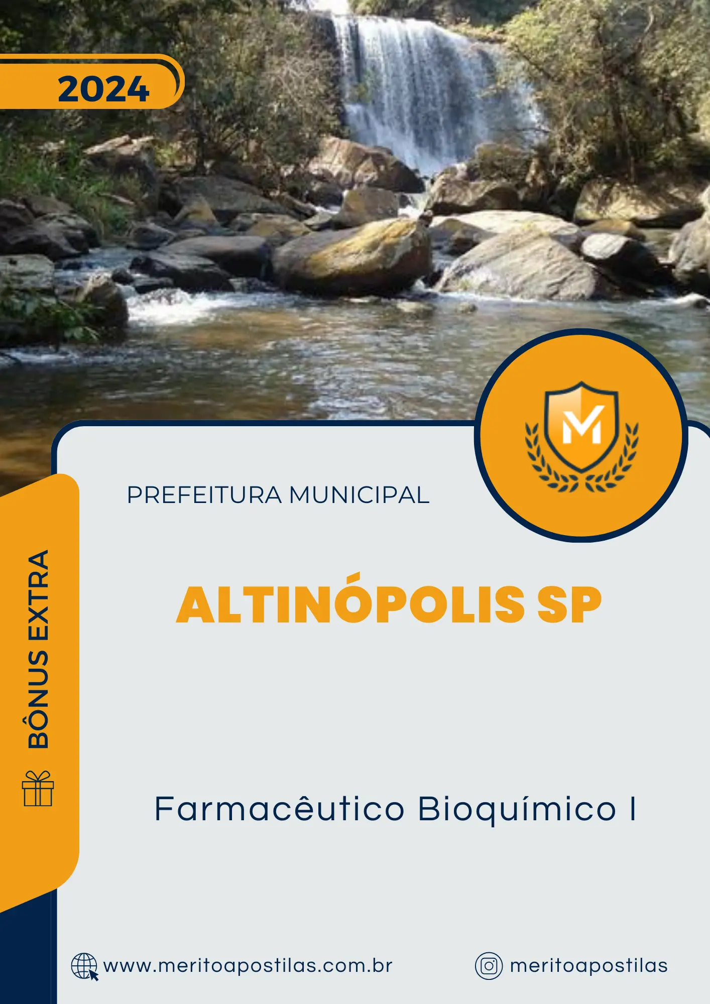 Apostila Farmacêutico Bioquímico I Prefeitura de Altinópolis SP 2024