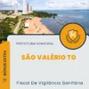 Apostila Fiscal De Vigilância Sanitária Prefeitura de São Valério TO 2024