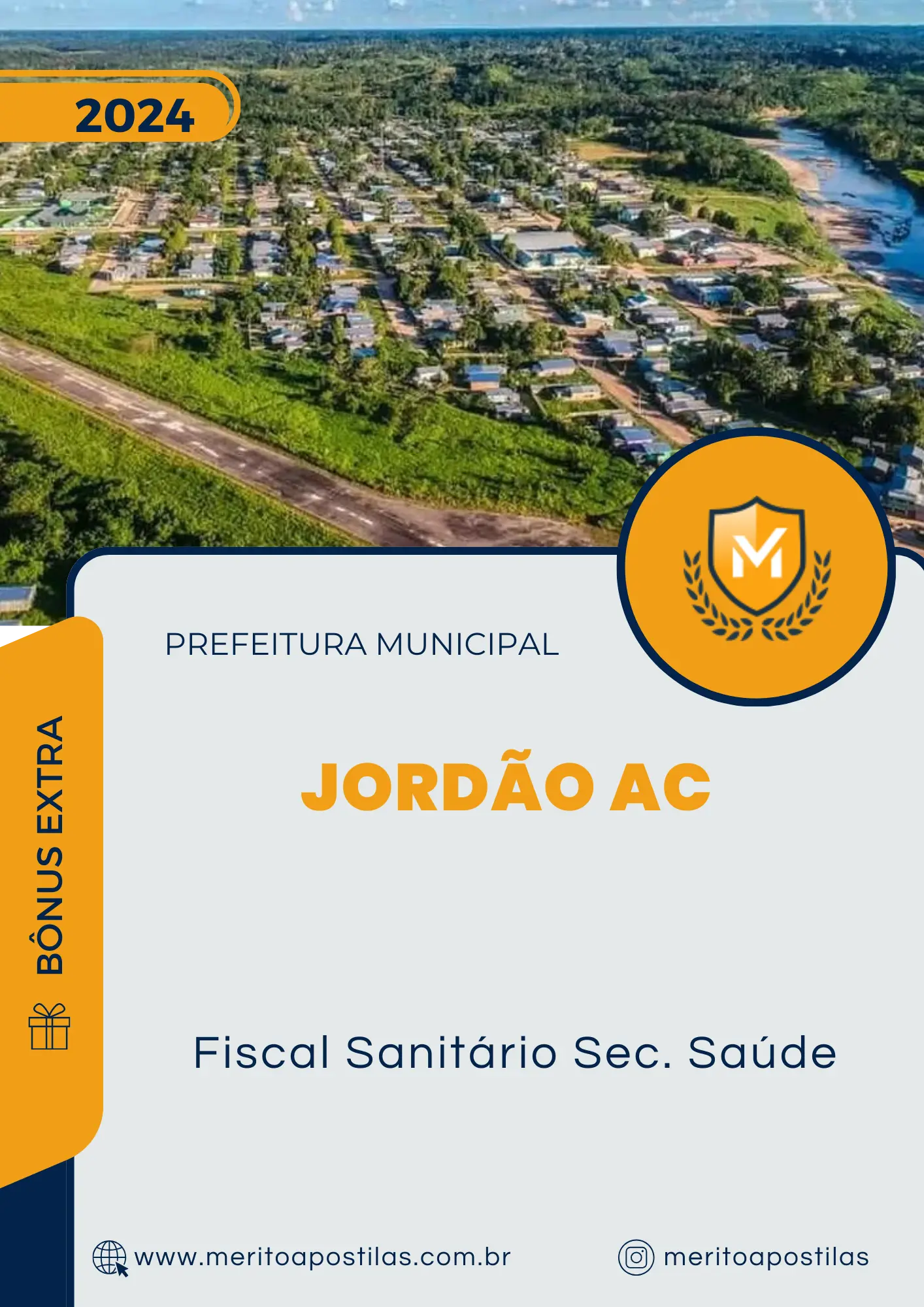 Apostila Fiscal Sanitário Sec. Saúde Prefeitura de Jordão AC 2024
