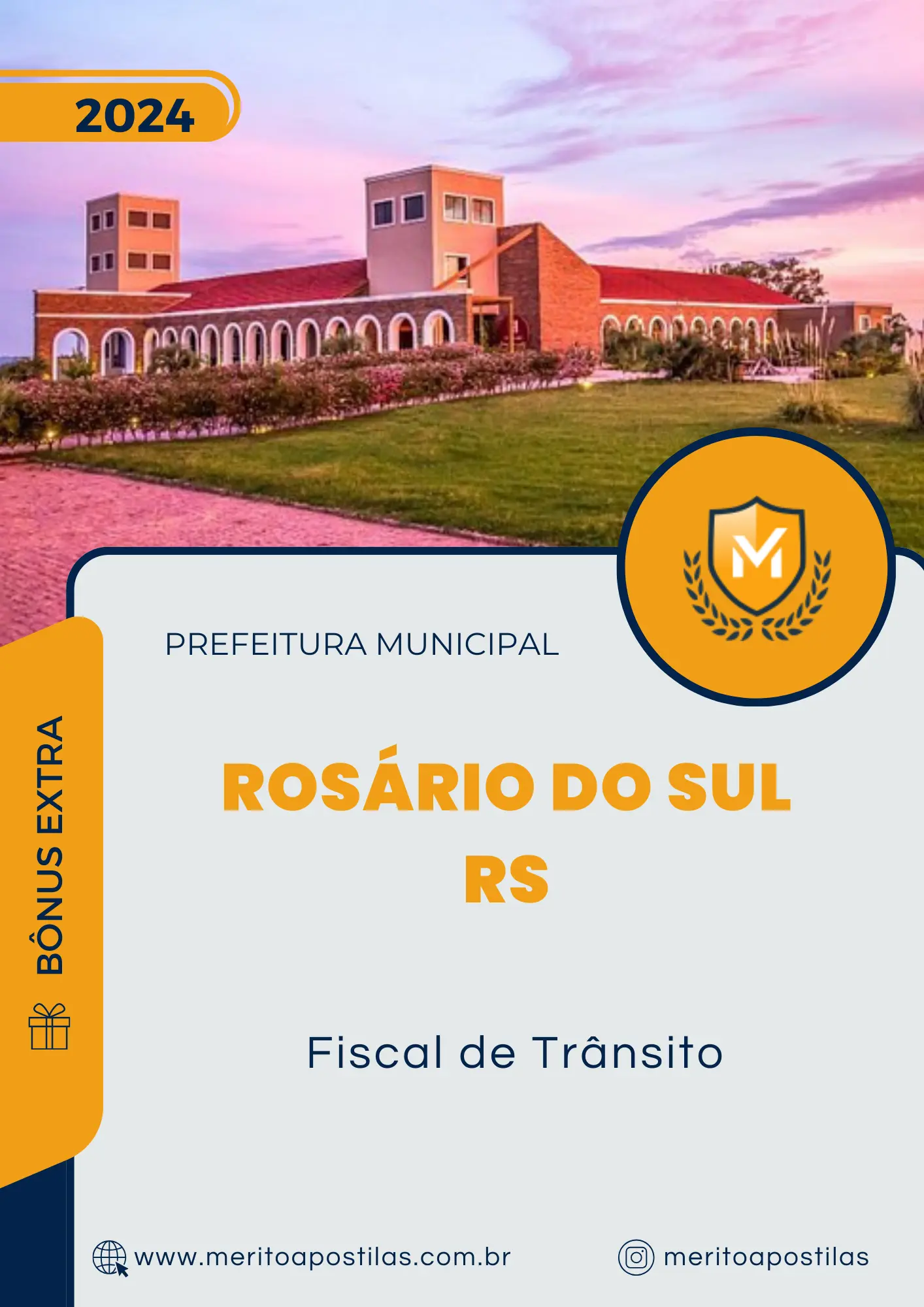 Apostila Fiscal de Trânsito Prefeitura de Rosário do Sul RS 2024