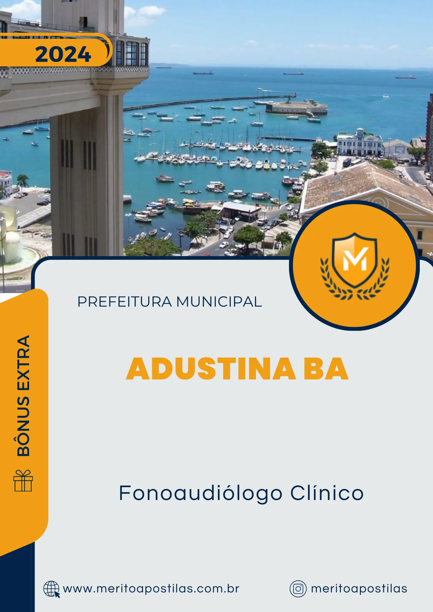 Apostila Fonoaudiólogo Clínico Prefeitura de Adustina BA 2024