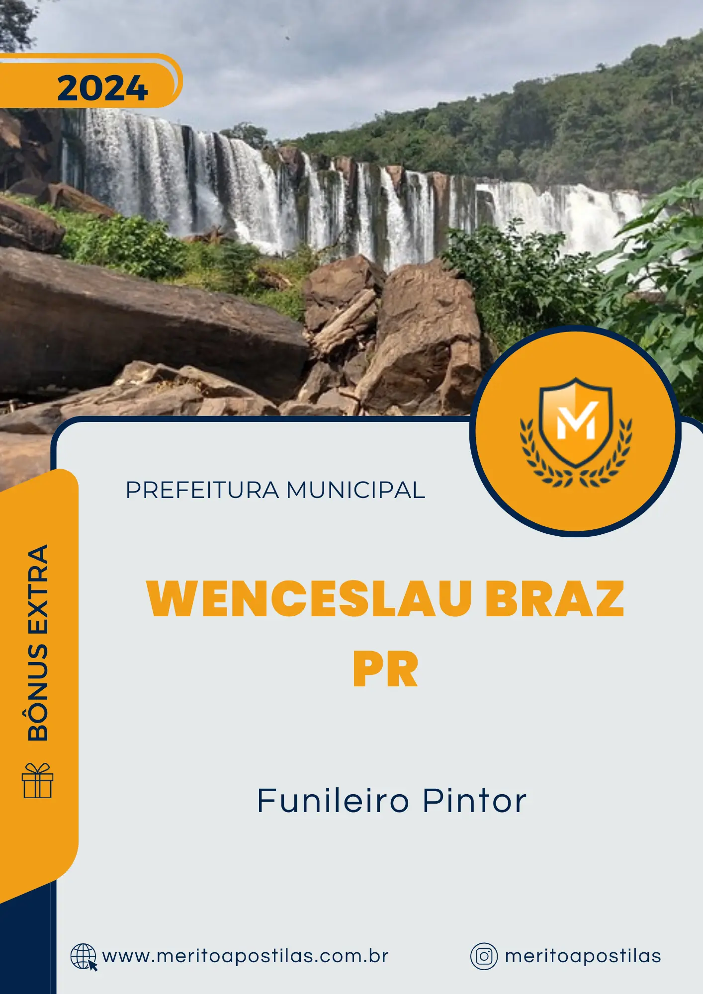 Apostila Funileiro Pintor Prefeitura de Wenceslau Braz PR 2024
