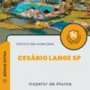 Apostila Inspetor de Alunos Prefeitura de Cesário Lange SP 2024
