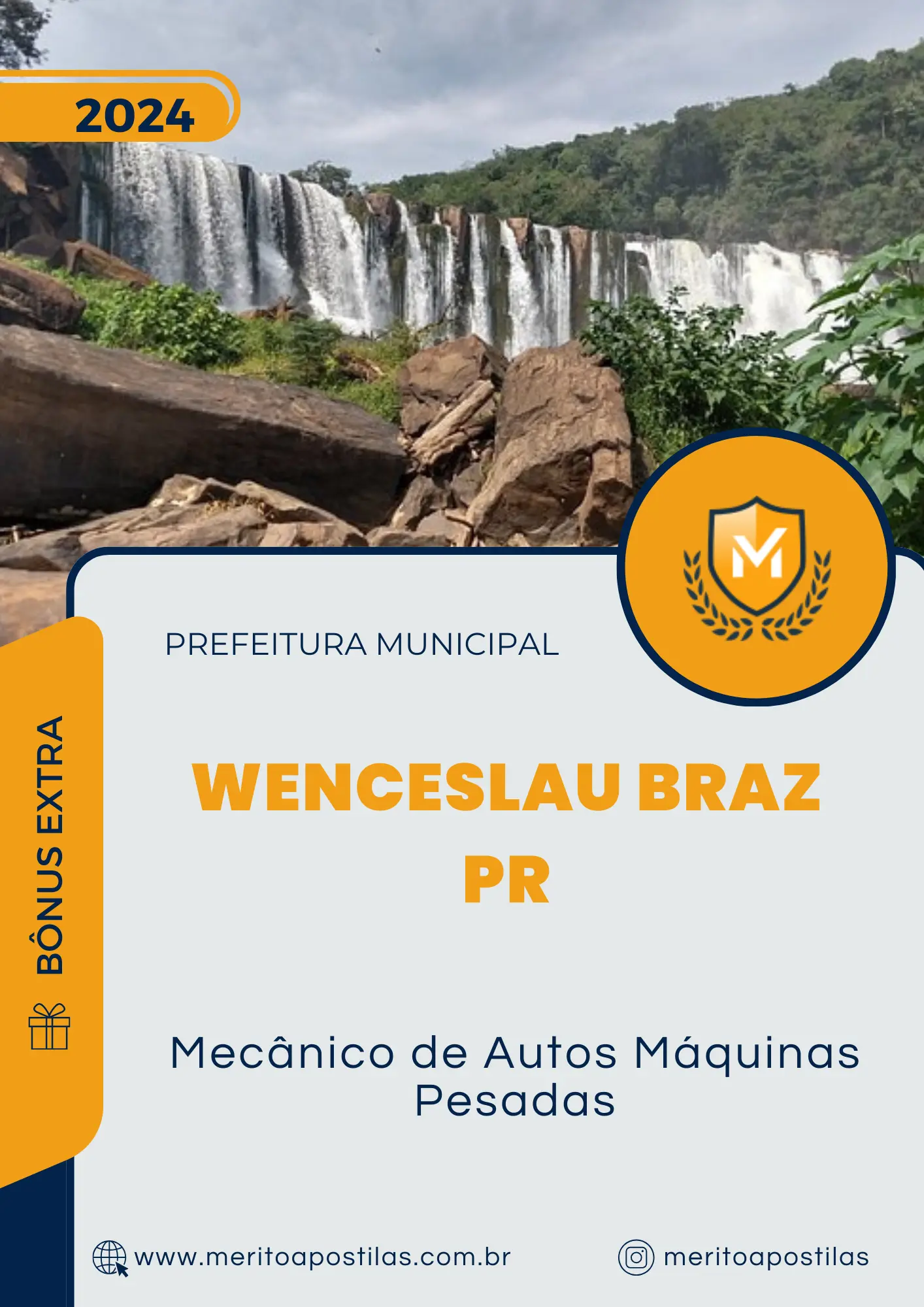 Apostila Mecânico de Autos Máquinas Pesadas Prefeitura de Wenceslau Braz PR 2024