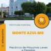 Apostila Mecânico de Máquinas Leves e Pesadas Prefeitura de Monte Azul MG 2024