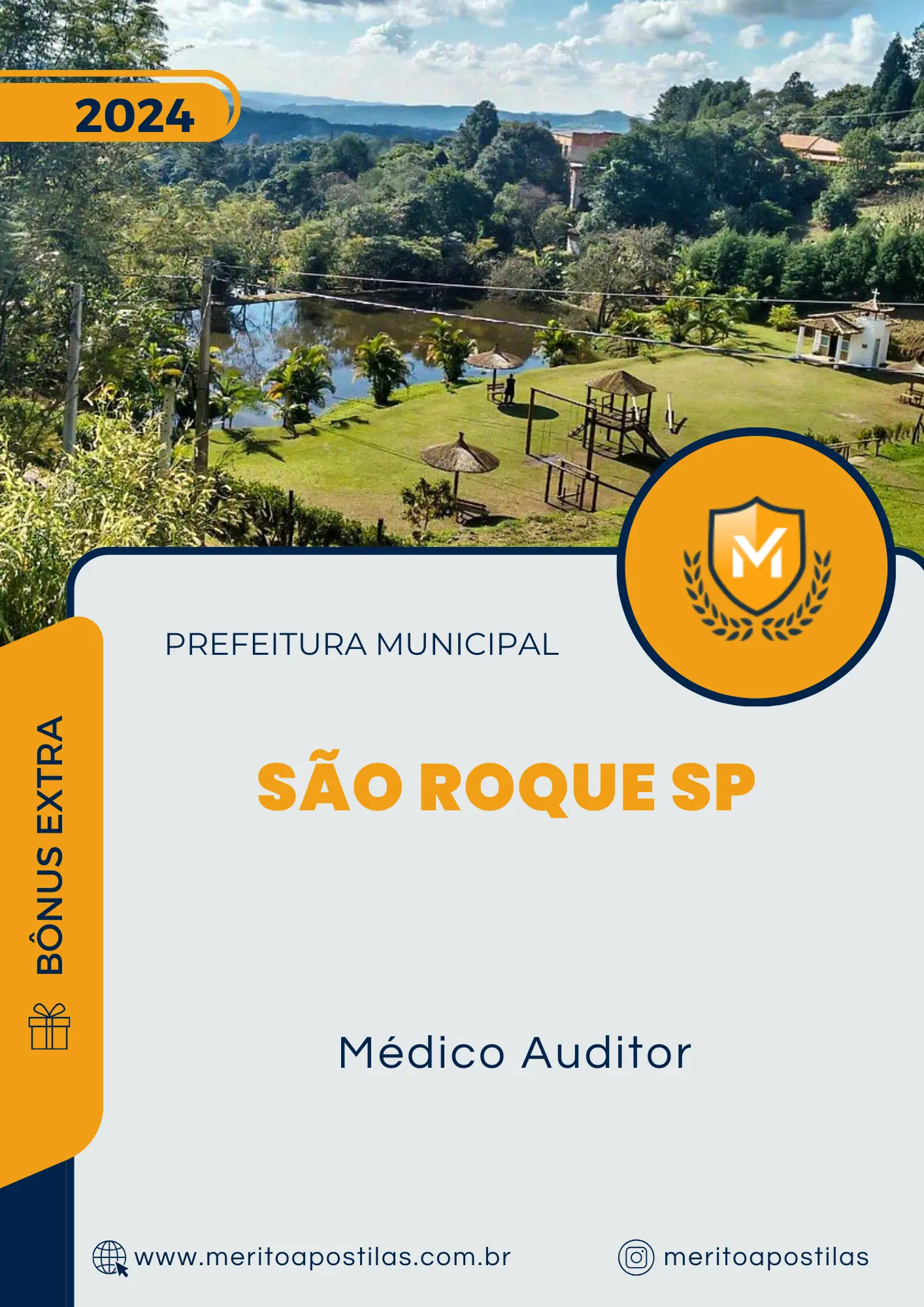 Apostila Médico Auditor Prefeitura de São Roque SP 2024