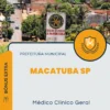 Apostila Médico Clínico Geral Prefeitura de Macatuba SP 2024