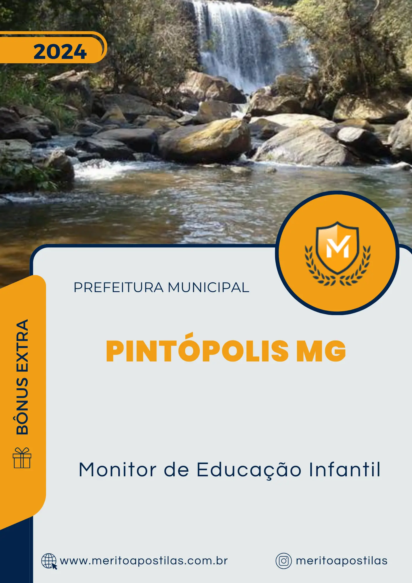 Apostila Monitor de Educação Infantil Prefeitura de Pintópolis MG 2024