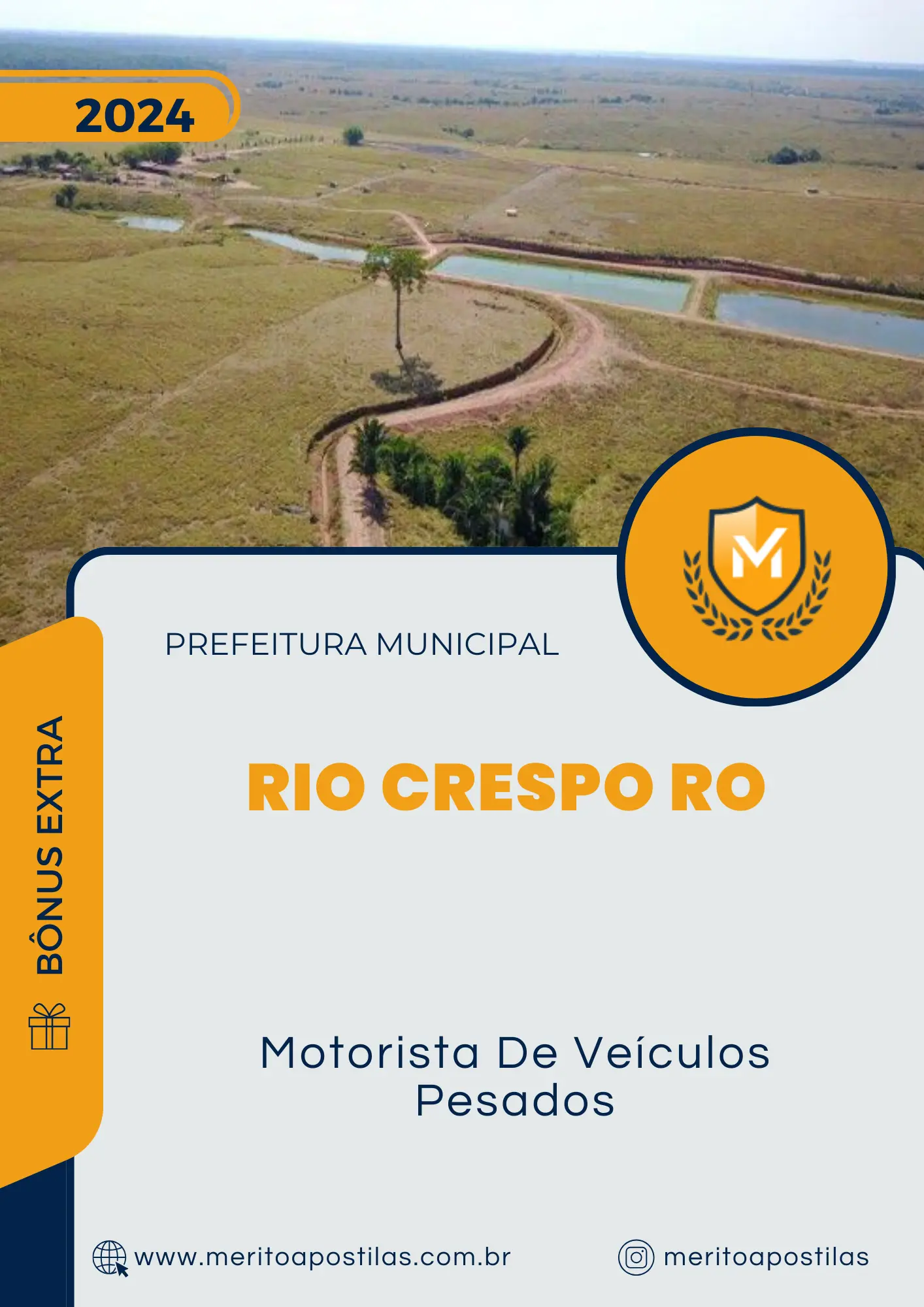 Apostila Motorista De Veículos Pesados Prefeitura de Rio Crespo RO 2024