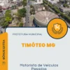 Apostila Motorista de Veículos Pesados Prefeitura Timóteo MG 2024