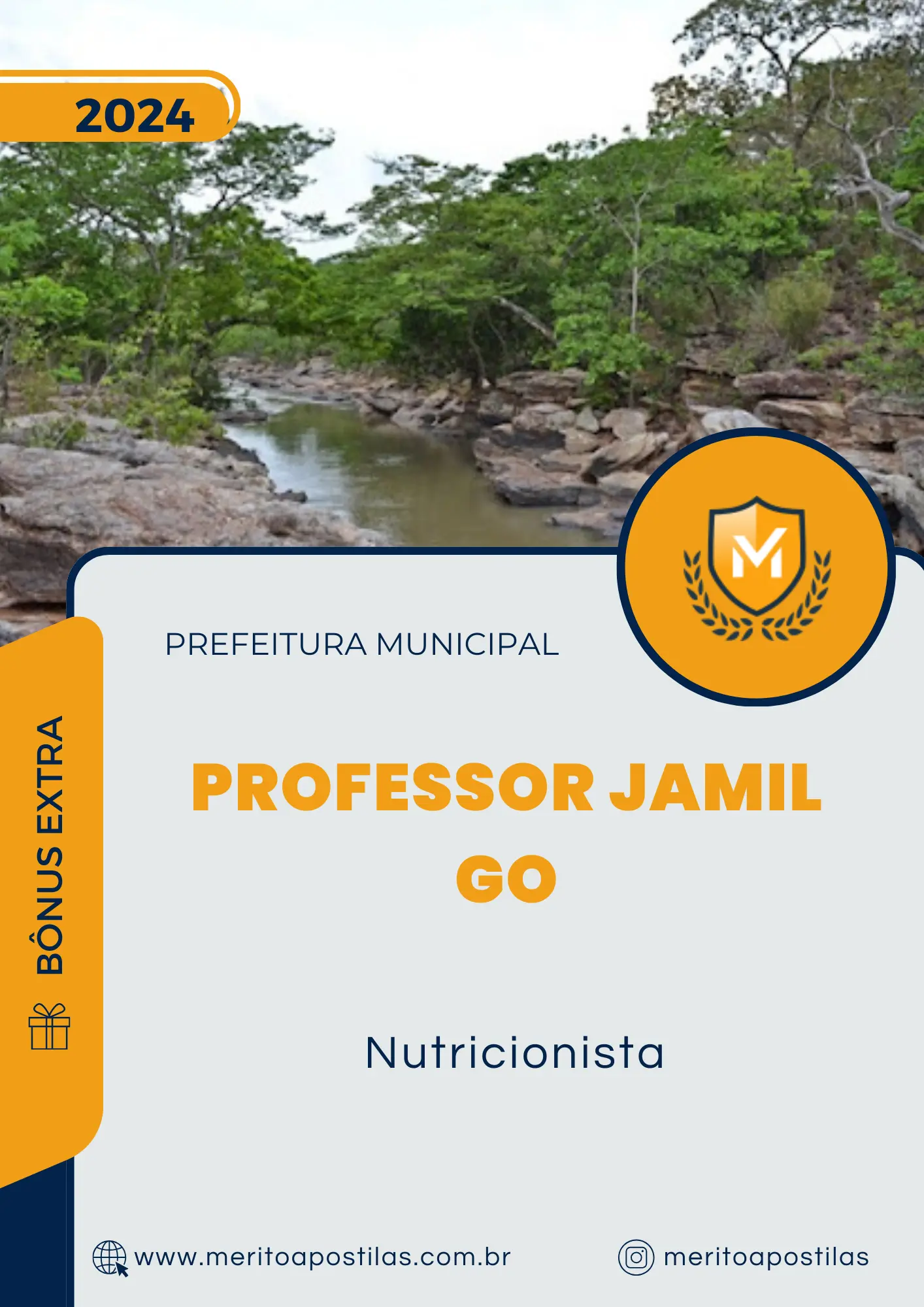 Apostila Nutricionista Prefeitura de Professor Jamil GO 2024