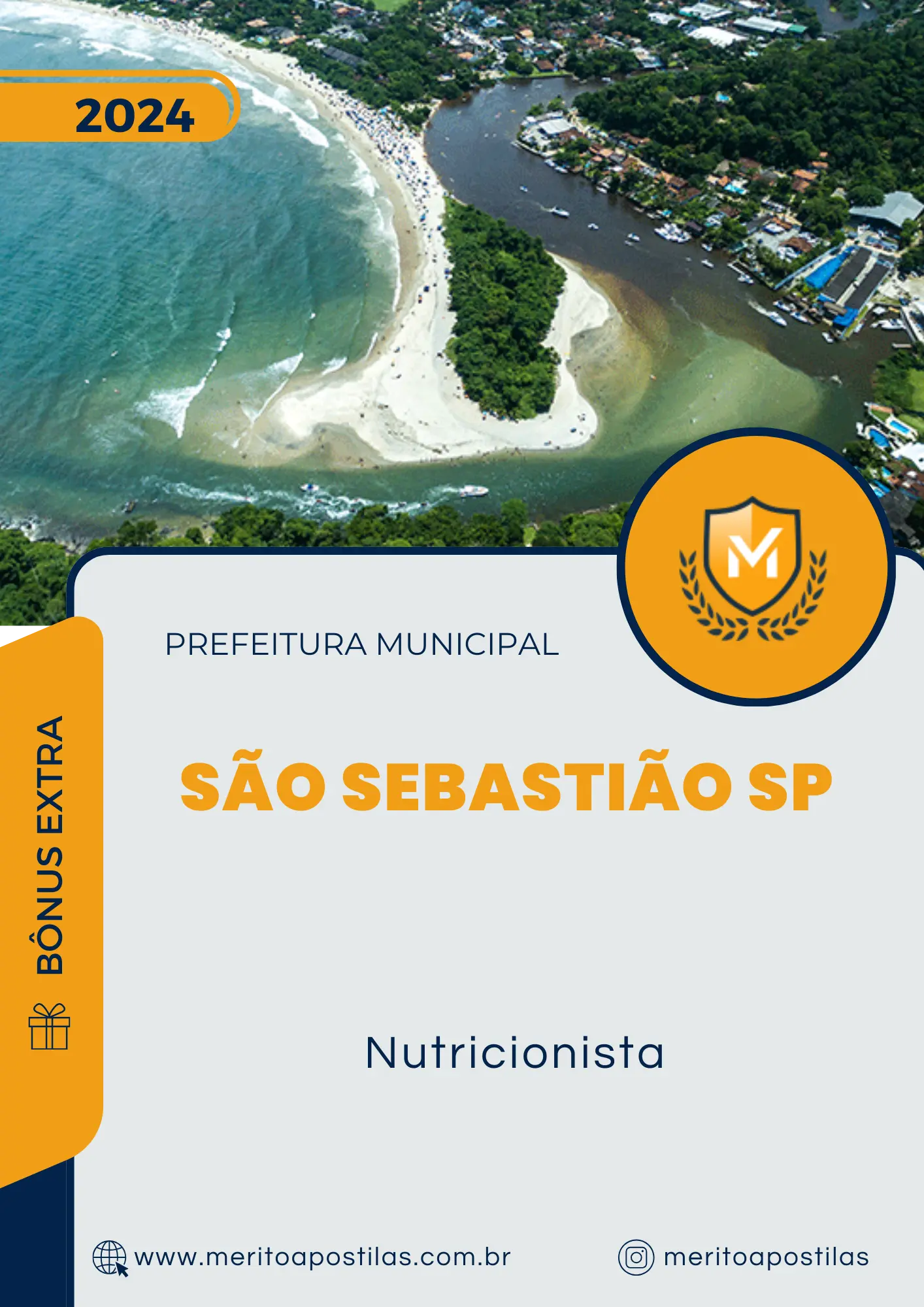 Apostila Nutricionista Prefeitura São Sebastião SP 2024