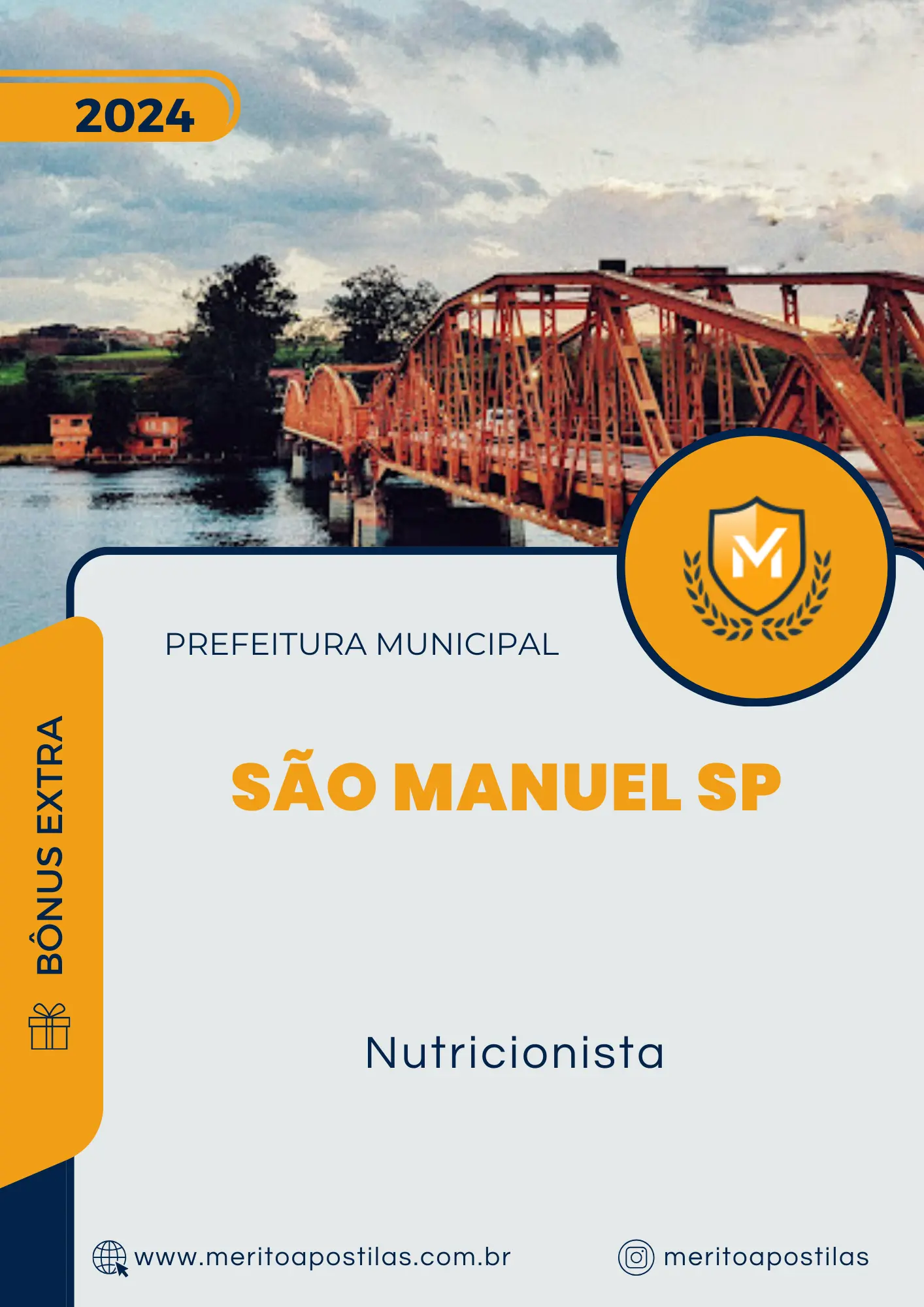 Apostila Nutricionista Prefeitura de São Manuel SP 2024