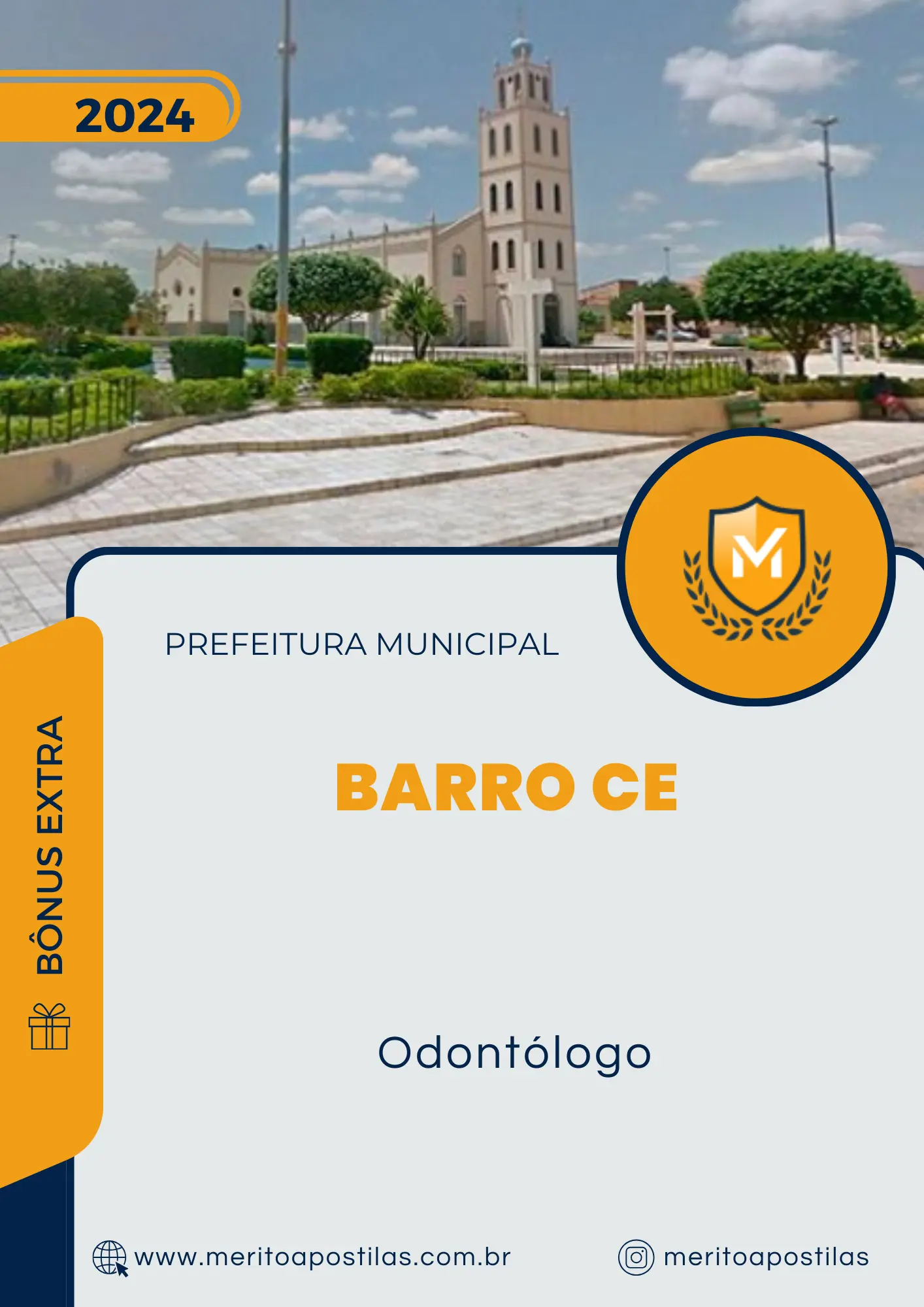 Apostila Odontólogo Prefeitura de Barro CE 2024