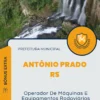 Apostila Operador De Máquinas E Equipamentos Rodoviários Prefeitura de Antônio Prado RS 2024