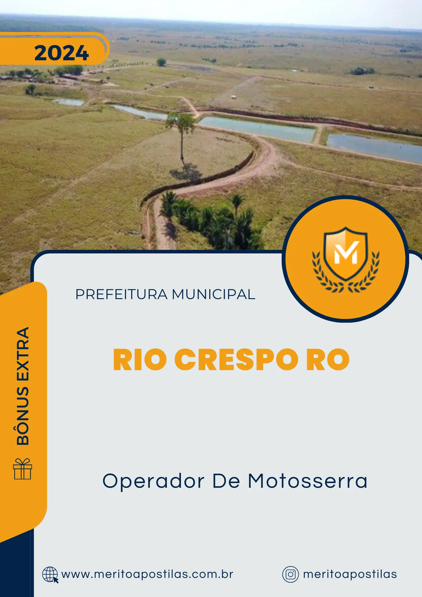 Apostila Operador De Motosserra Prefeitura de Rio Crespo RO 2024