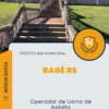 Apostila Operador de Usina de Asfalto Prefeitura de Bagé RS 2024