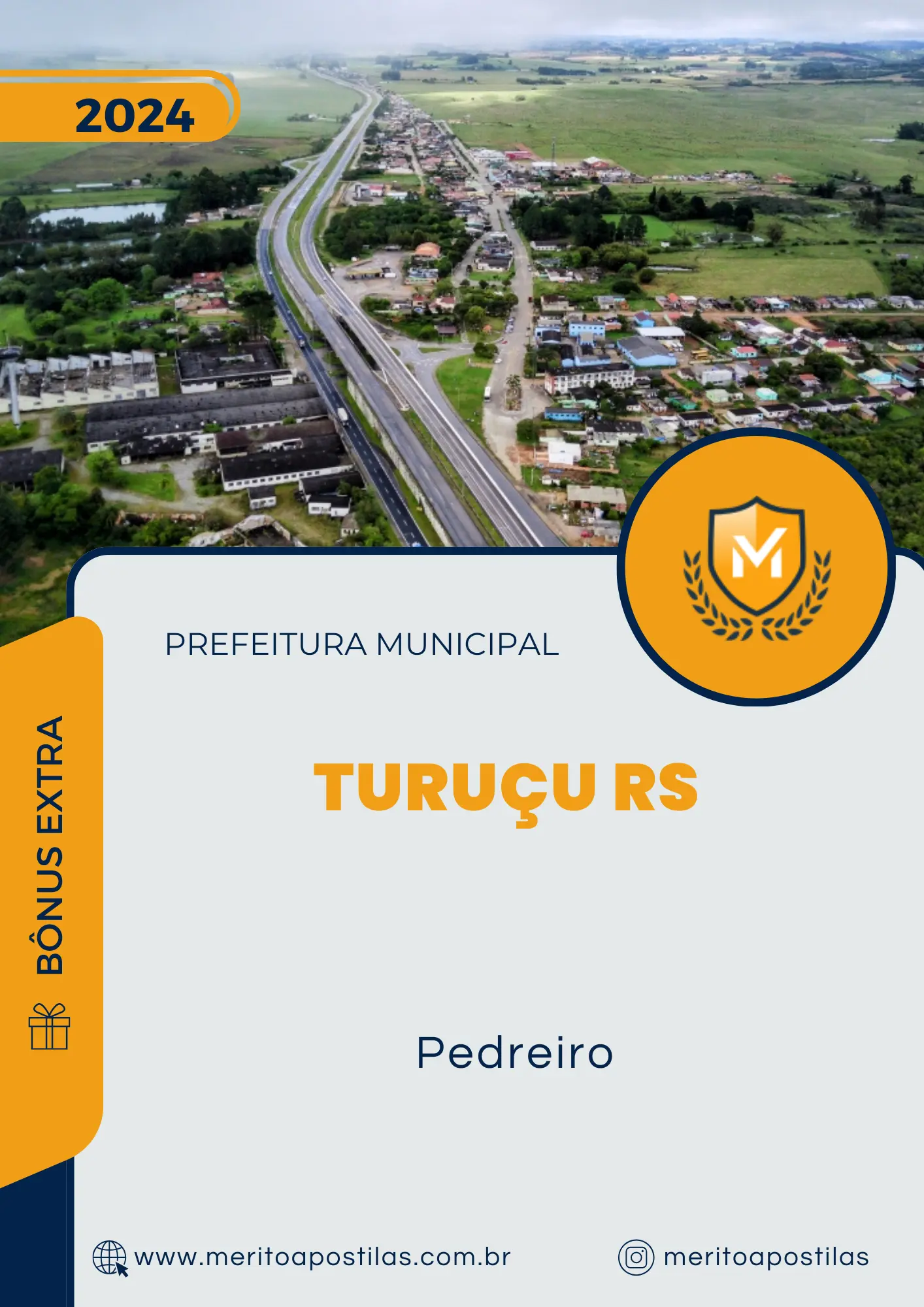 Apostila Pedreiro Prefeitura de Turuçu RS 2024