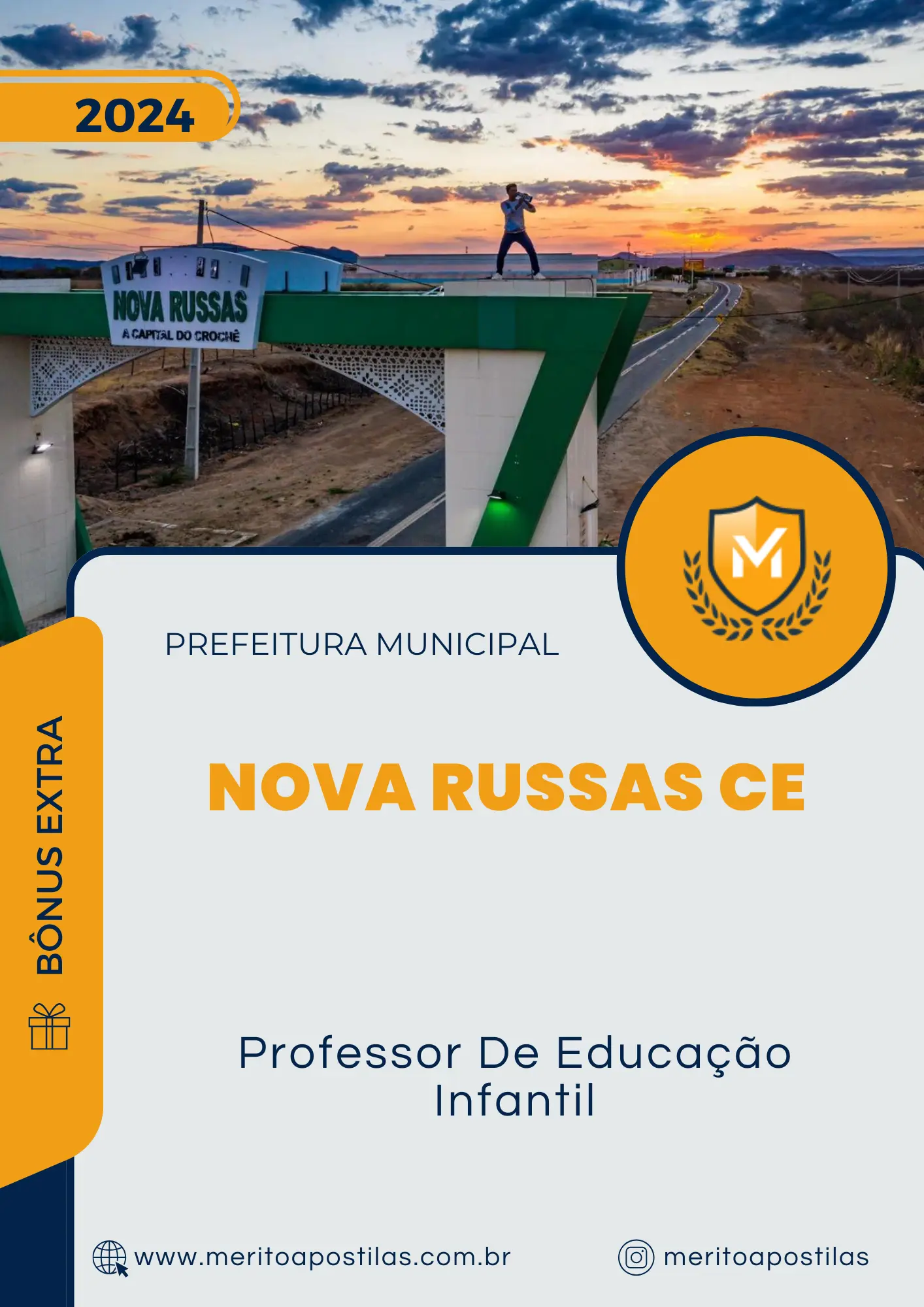 Apostila Professor De Educação Infantil Prefeitura de Nova Russas CE 2024