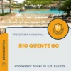 Apostila Professor Nível III Ed. Física Prefeitura de Rio Quente GO 2024