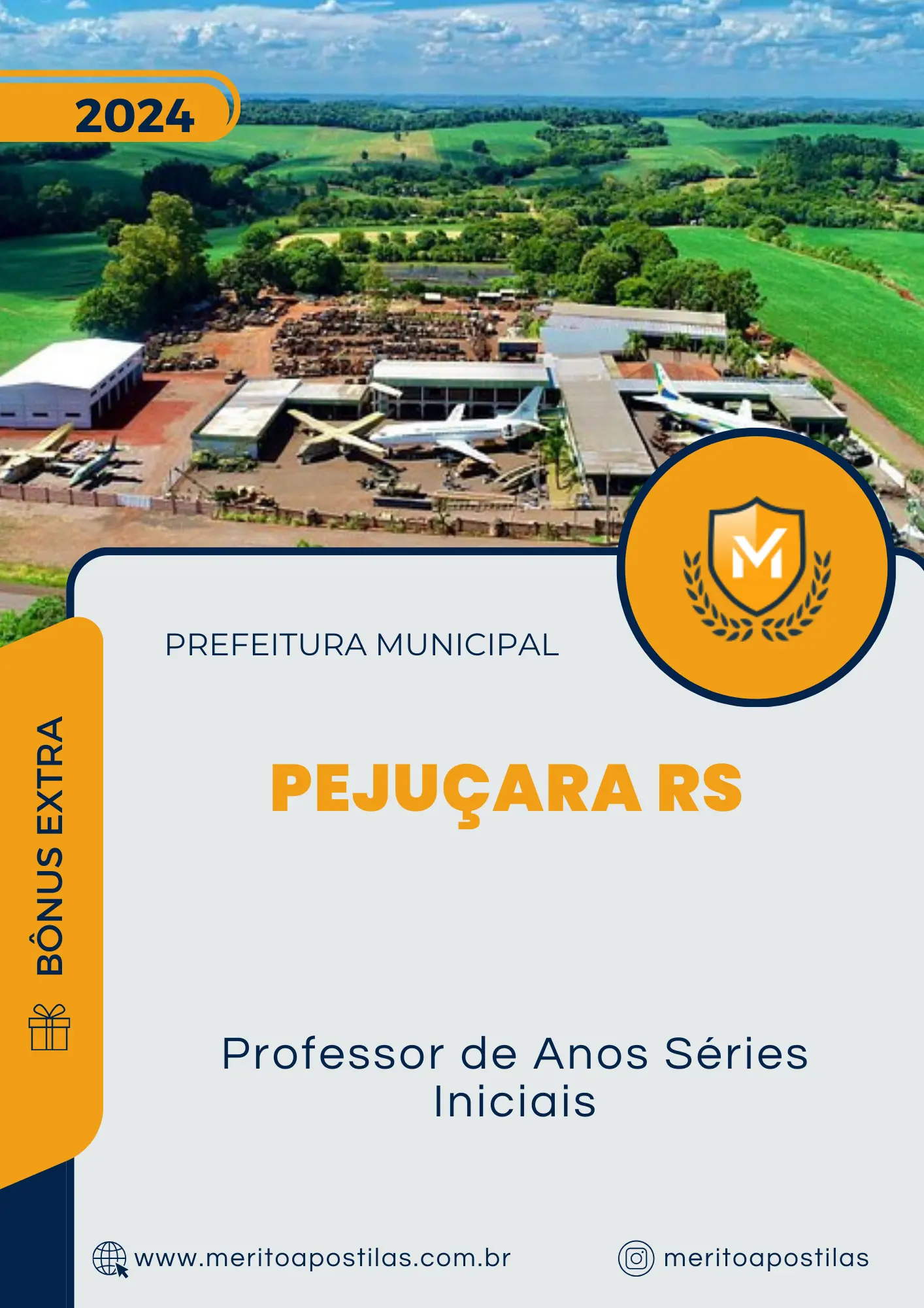 Apostila Professor de Anos Séries Iniciais Prefeitura de Pejuçara RS 2024