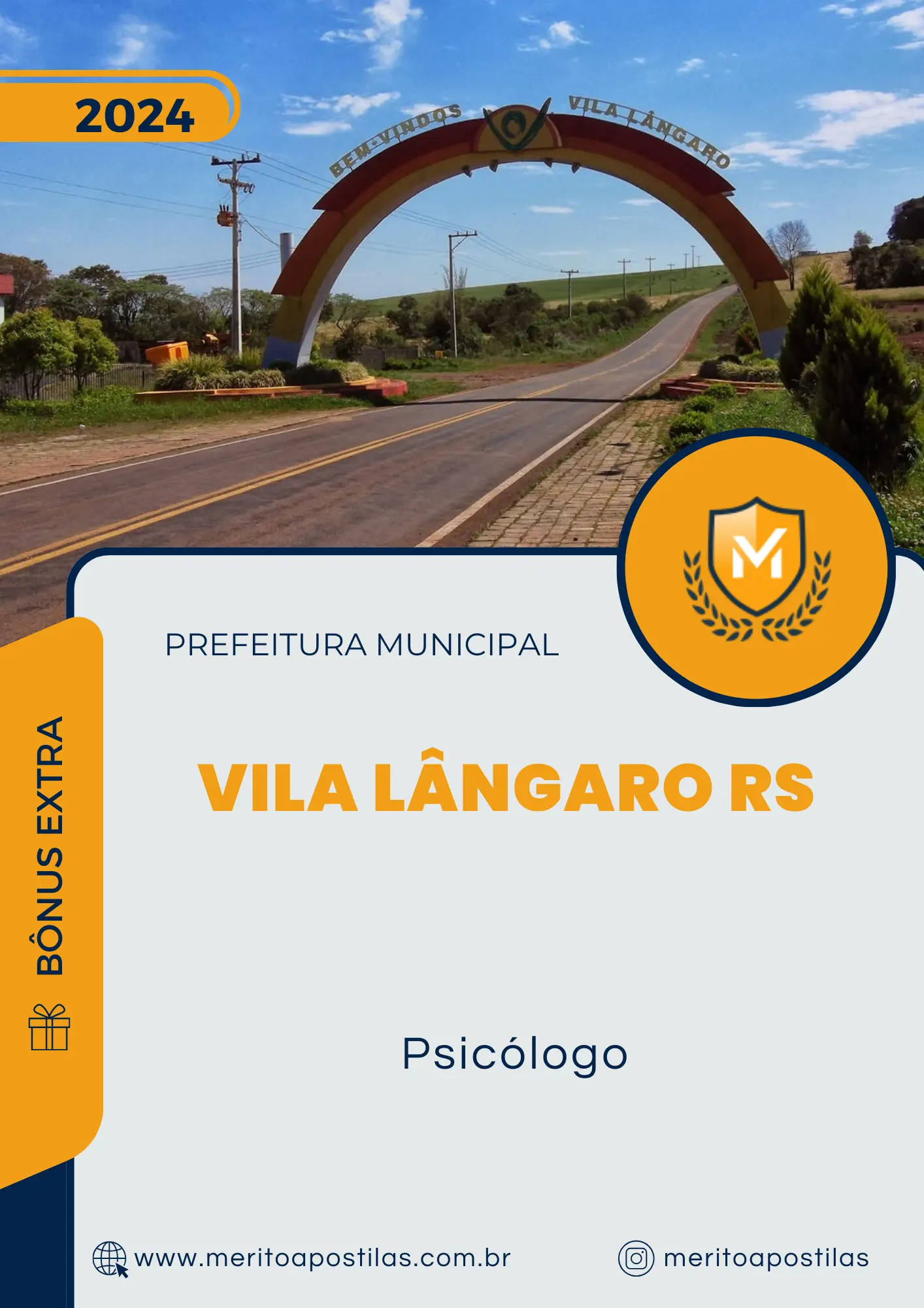 Apostila Psicólogo Prefeitura de Vila Lângaro RS 2024