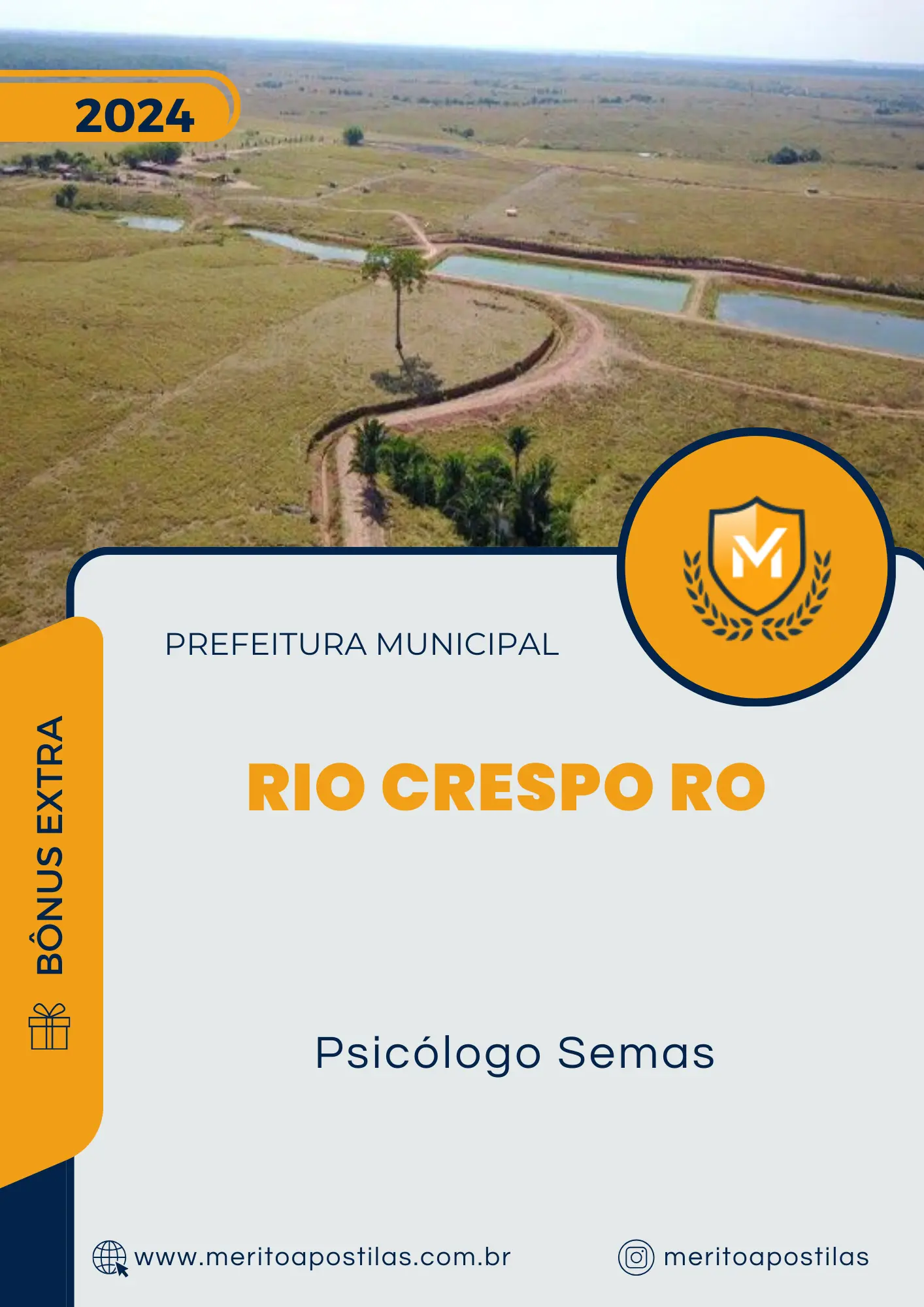 Apostila Psicólogo Semas Prefeitura de Rio Crespo RO 2024