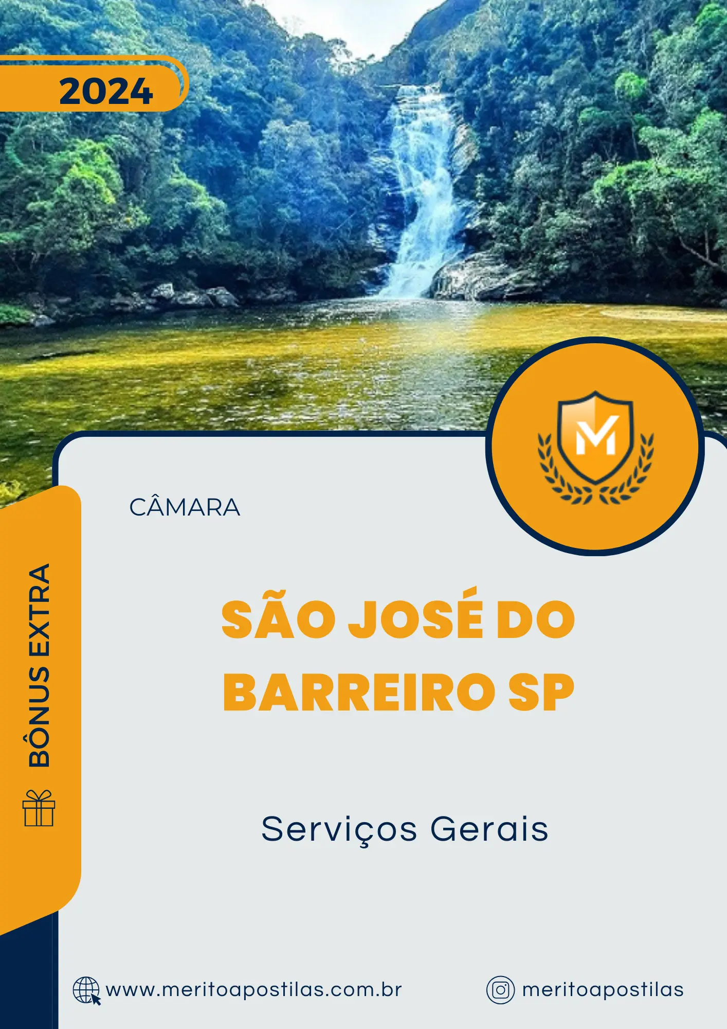 Apostila Serviços Gerais Câmara de São José do Barreiro SP 2024