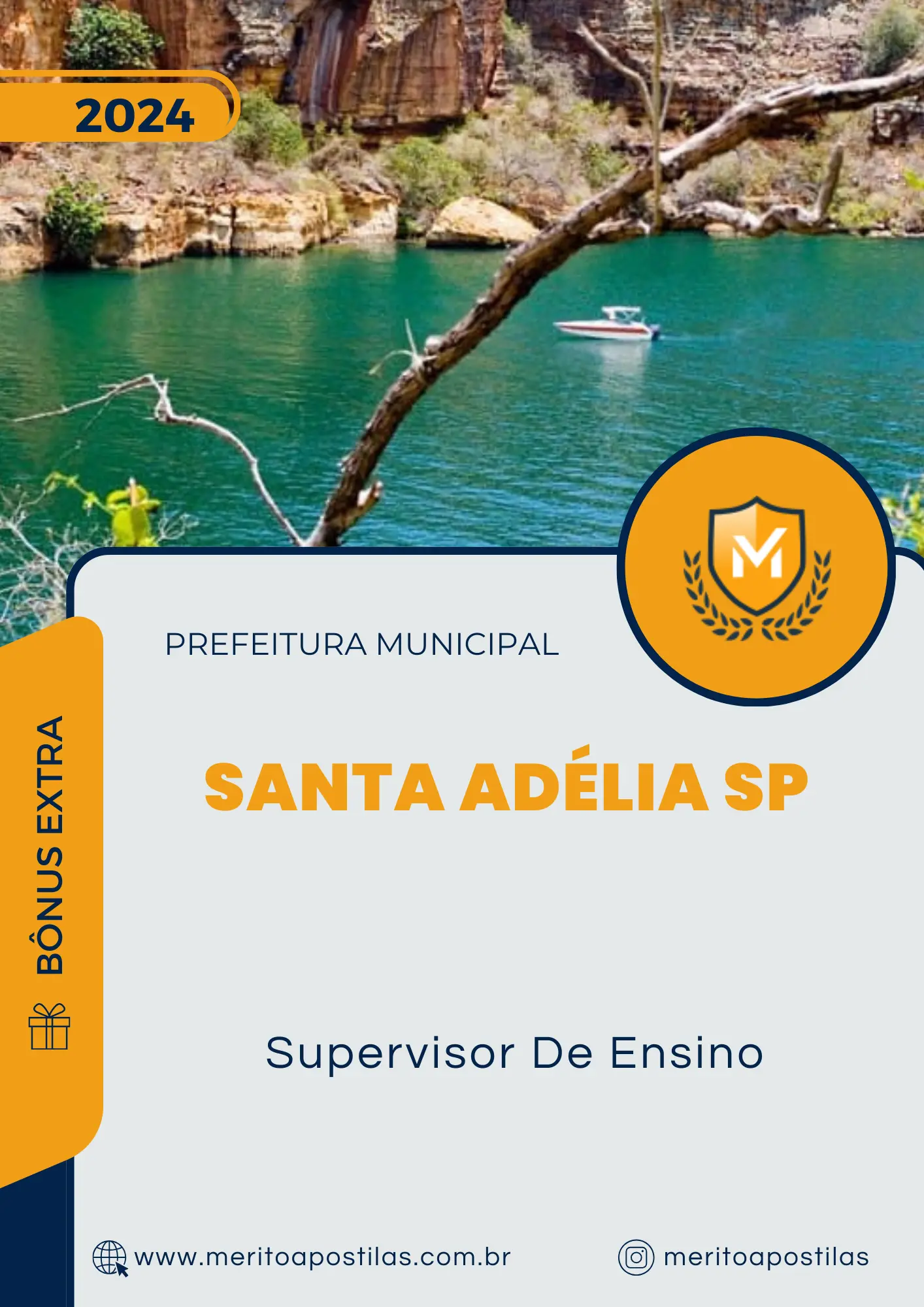 Apostila Supervisor De Ensino Prefeitura de Santa Adélia SP 2024