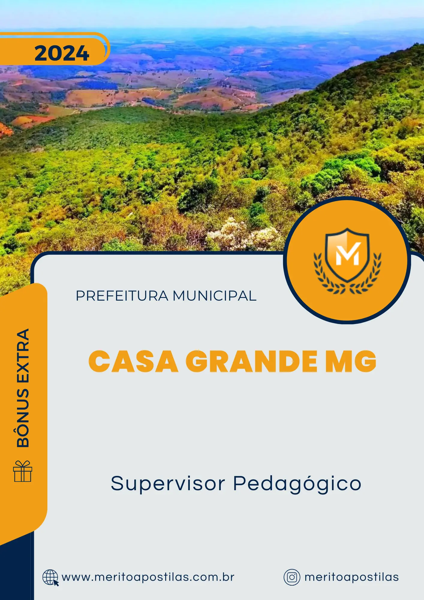 Apostila Supervisor Pedagógico Prefeitura de Casa Grande MG 2024
