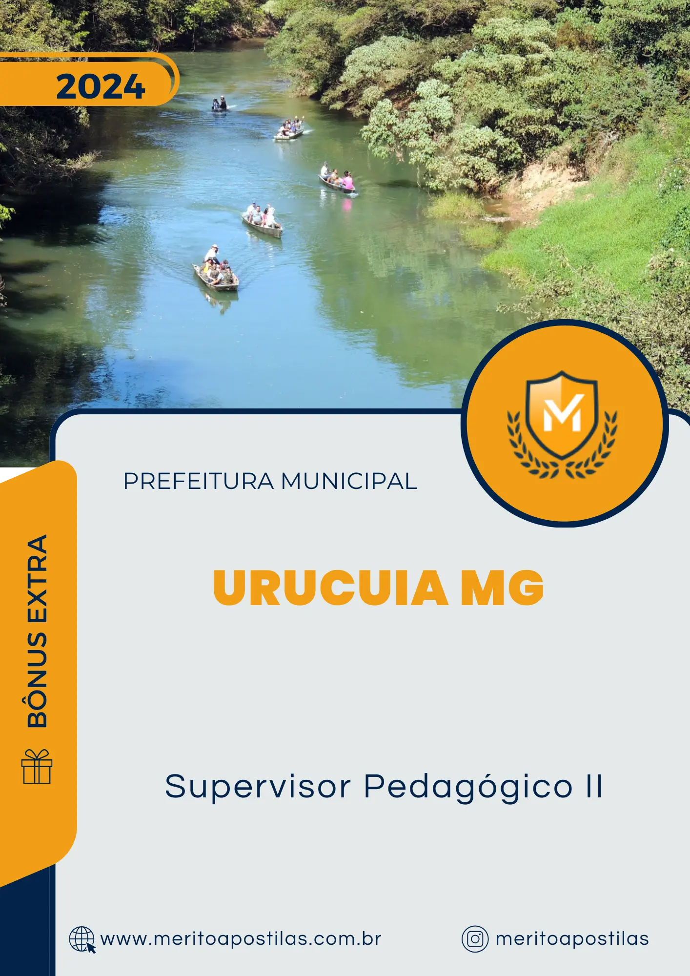 Apostila Supervisor Pedagógico II Prefeitura de Urucuia MG 2024