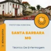 Apostila Técnico De Enfermagem Prefeitura de Santa Barbara MG 2024