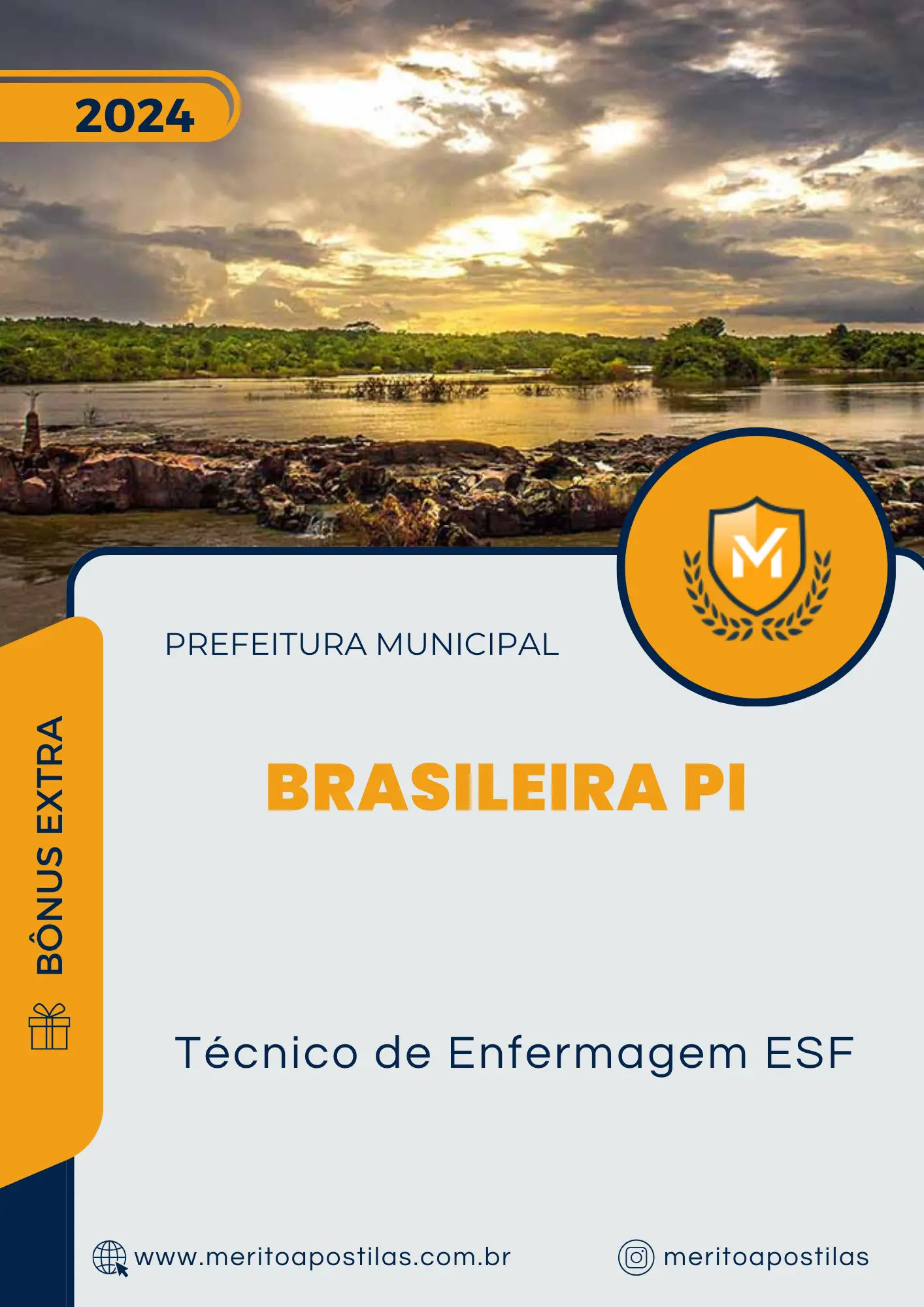 Apostila Técnico de Enfermagem ESF Prefeitura de Brasileira PI 2024