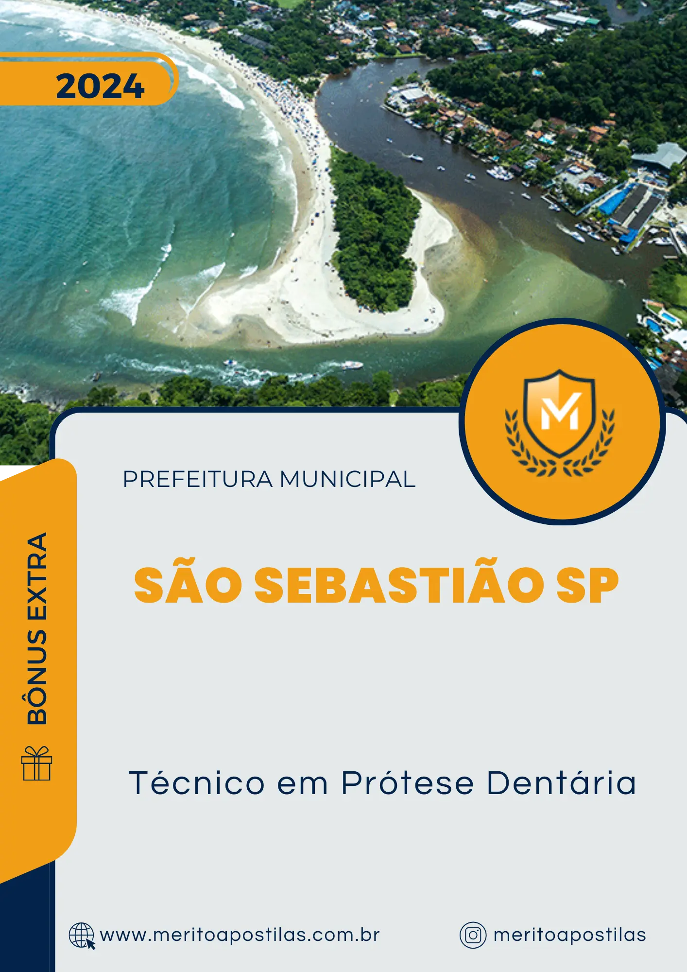 Apostila Técnico em Prótese Dentária Prefeitura São Sebastião SP 2024