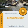 Apostila Vice Diretor De Escola Prefeitura de Altinópolis SP 2024