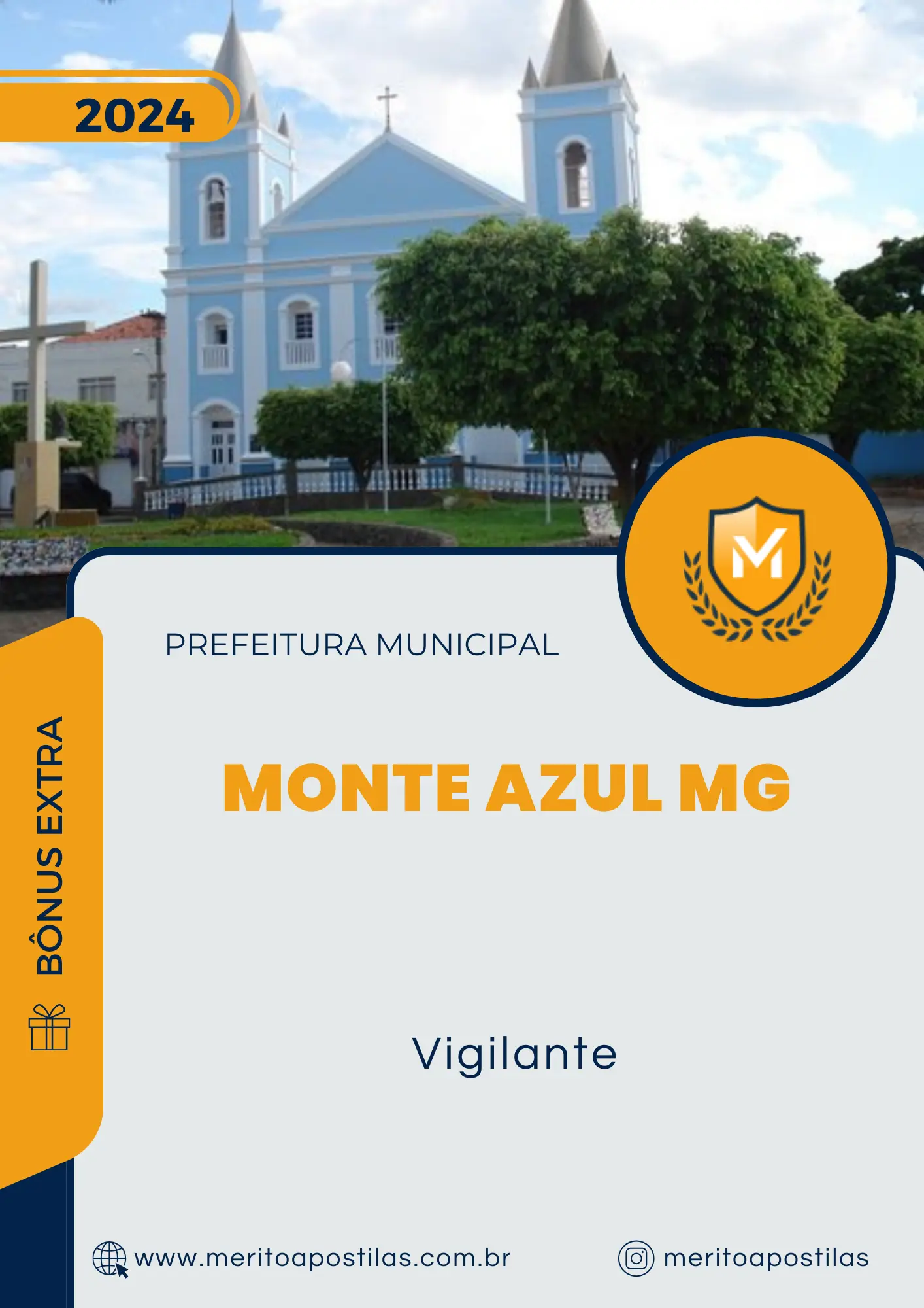 Apostila Vigilante Prefeitura de Monte Azul MG 2024